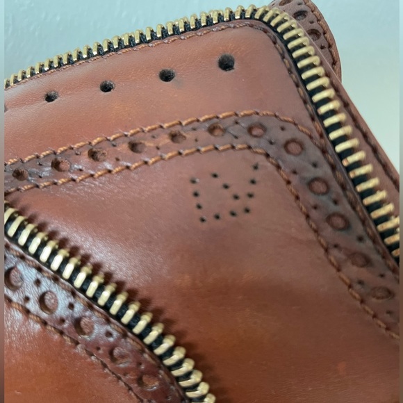 Louis Vuitton LV Brown Leather Tomboy Richelieu Oxfords Size 37 - Picture 7 of 11